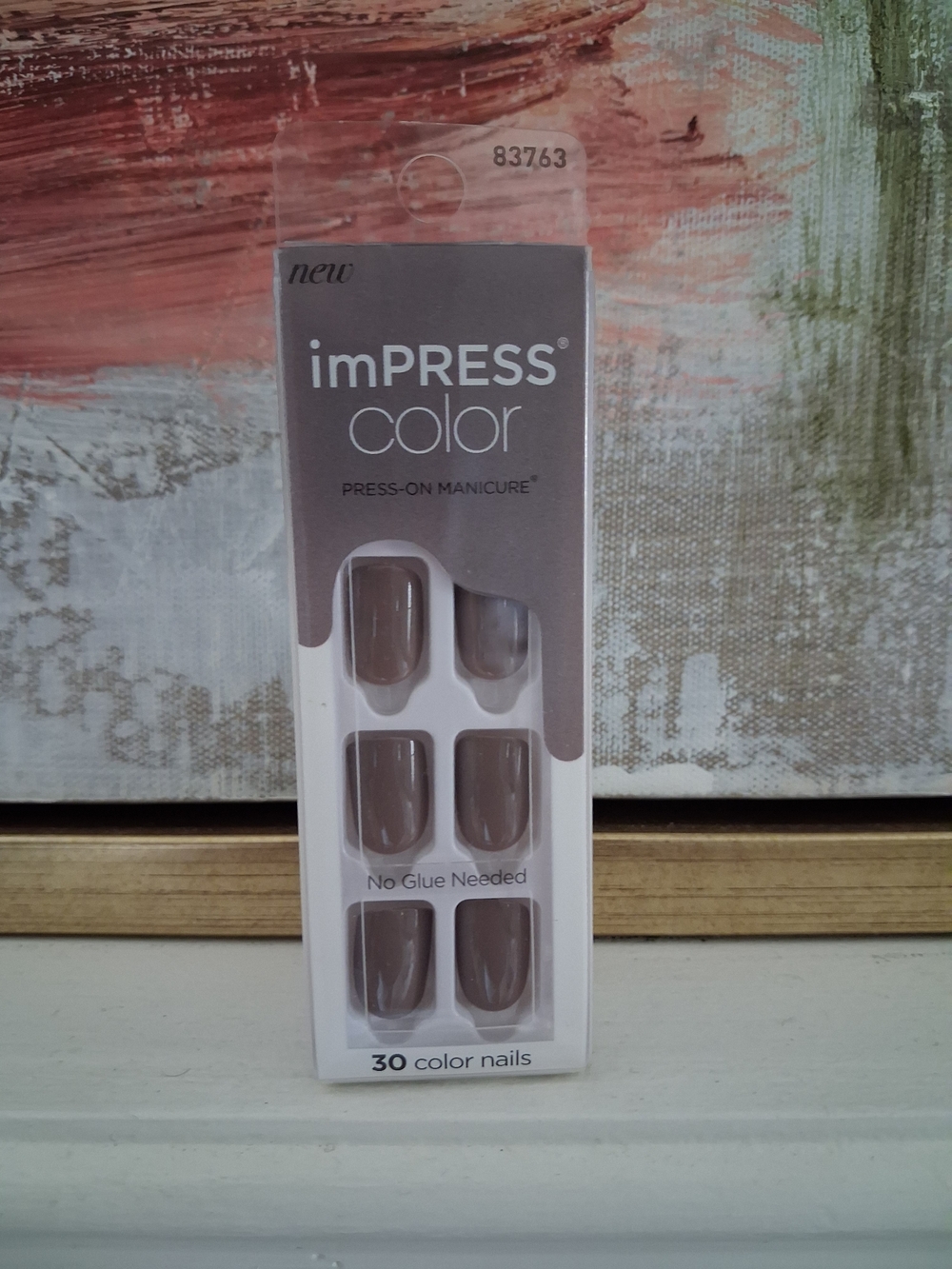 Kiss imPRESS Color Press-On Nails - Taupe Beige